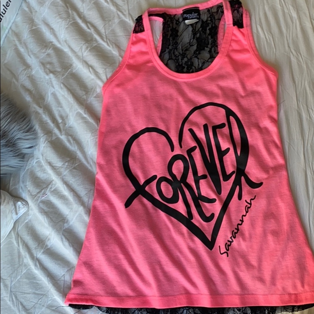Floral tank